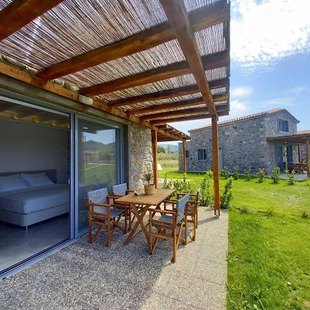Lithos Villas Skála Eresoú Buitenkant foto