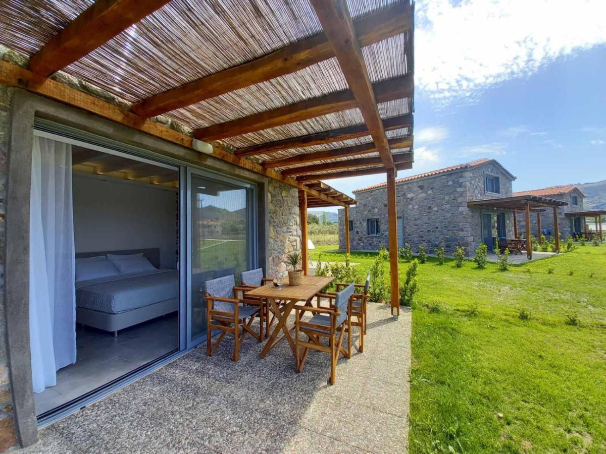 Lithos Villas Skála Eresoú Buitenkant foto