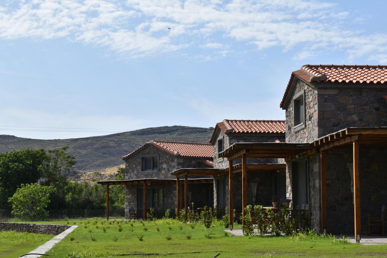 Lithos Villas Skála Eresoú Buitenkant foto
