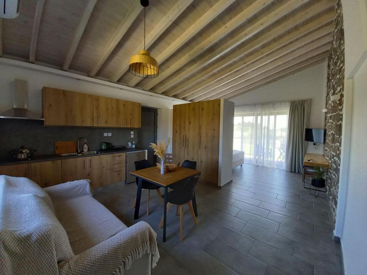 Lithos Villas Skála Eresoú Buitenkant foto