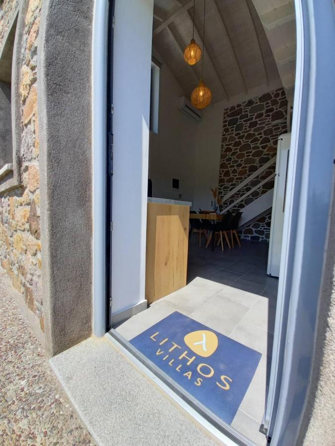 Lithos Villas Skála Eresoú Buitenkant foto