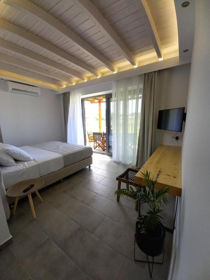 Lithos Villas Skála Eresoú Buitenkant foto